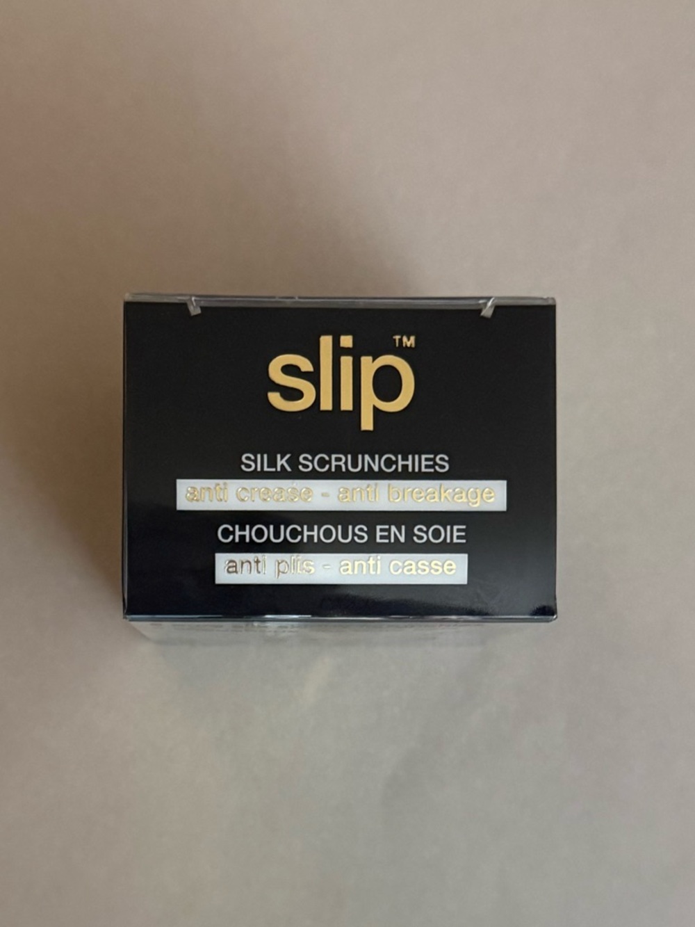 Slip Pure Silk 3-Pack Skinny Scrunchies - Black, Rose Gold Leopard and White - Picture 9 of 16